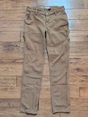 Carhartt BN5999-W Tan Canvas Cargo Work Pants